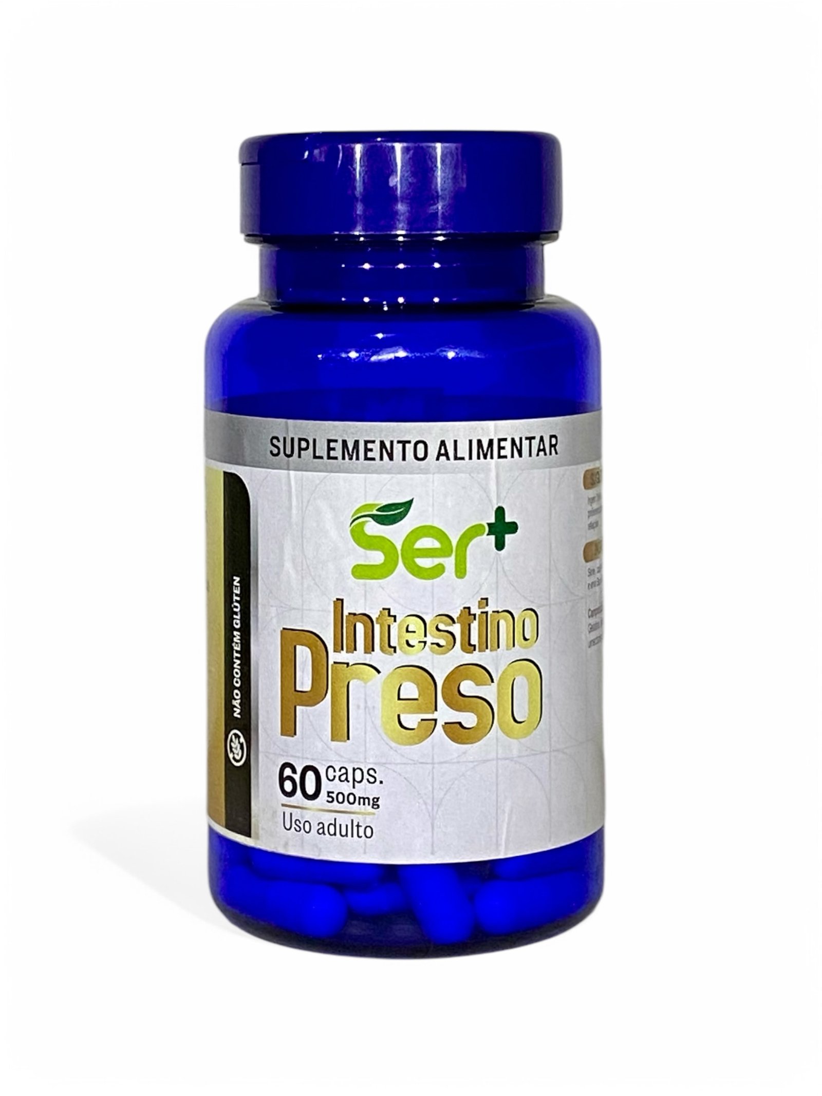 Suplemento Intestino Preso 60caps 500mg - Saúde Intestinal
